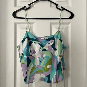Floral Print Women's Top